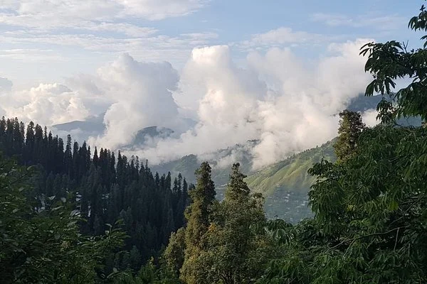 Peaceful environment of Ghora Gali in Northern Areas of Pakistan