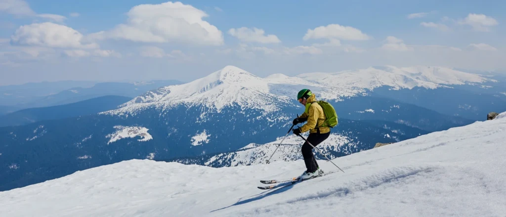 Skiing in Pakistan at Malam Jabba Ski Resort Swat snow slopes