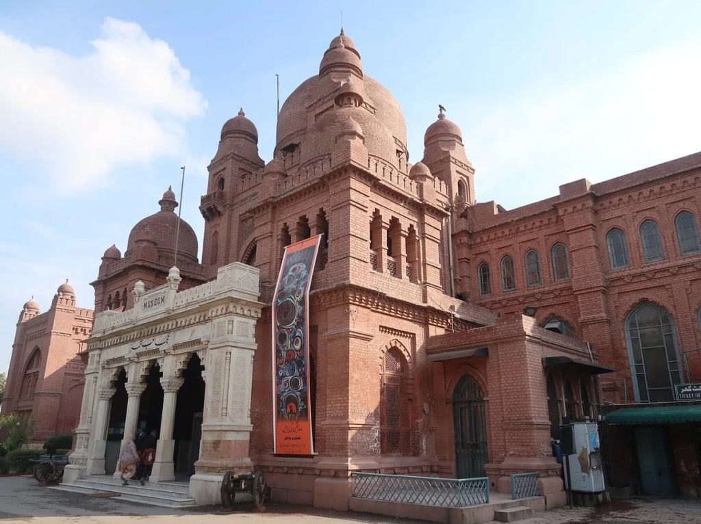 Lahore Museum historic building on Mall Road in Lahore