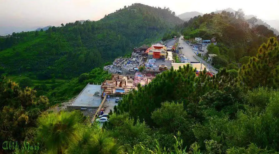 Panoramic view of Pir Sohawa in the Margalla Hills overlooking Islamabad