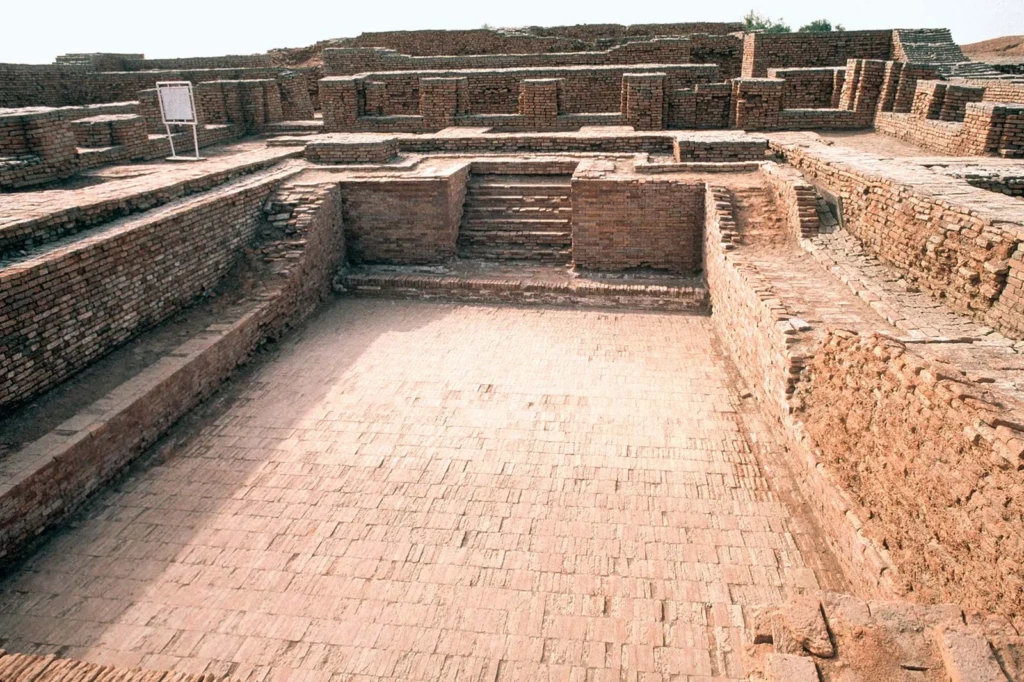 Great Bath at the ancient Mohenjo-Daro archaeological site