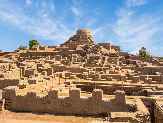 Mohenjo-Daro archaeological ruins in Sindh, Pakistan